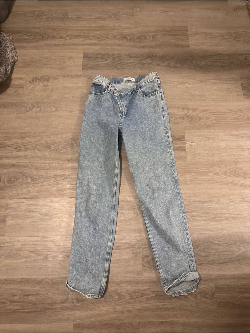 Abercrombie & Fitch Light Blue High Rise Jeans